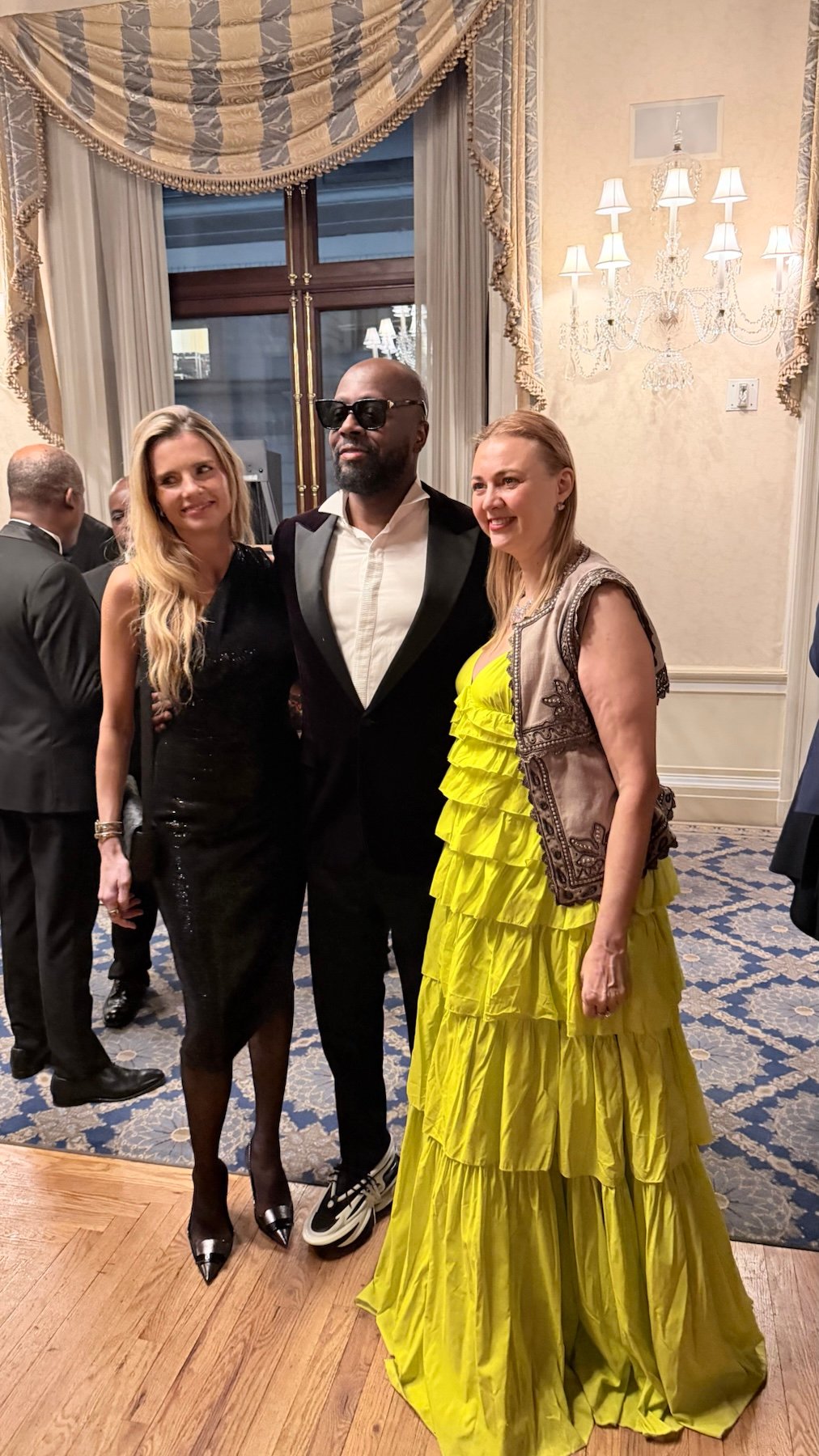 Gala guests at the Harmonie Club, photographed October 23, 2025.