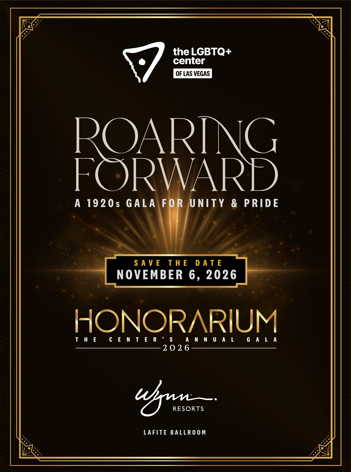 Honorarium 2026: Roaring Forward — official promotional artwork