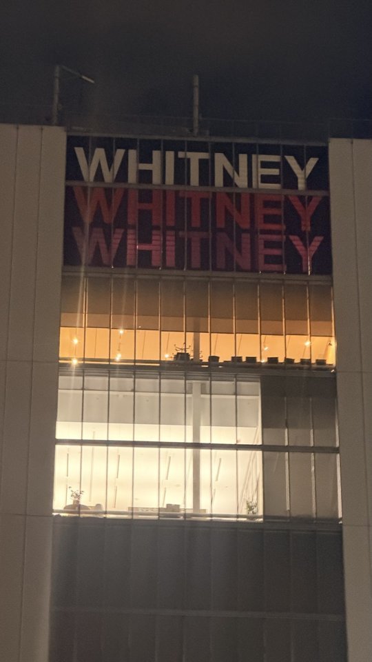 The Whitney Museum of American Art on the night of the October 28 Pop Party.